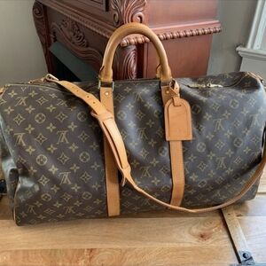 Louis Vuitton Bandouliere Keepall Duffel Bag